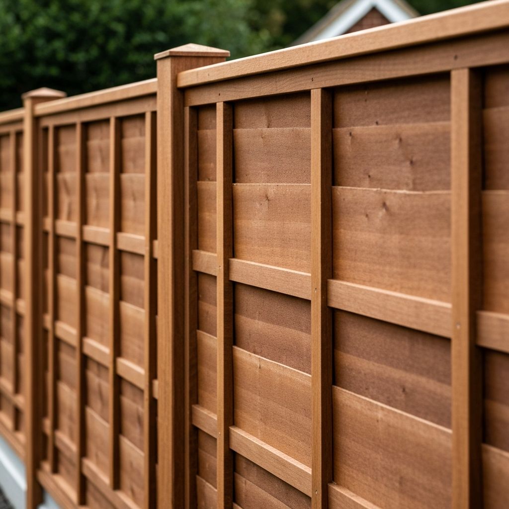 Fence panel replacement in progress — Olive Fencing, Aylesbury and Leighton Buzzard